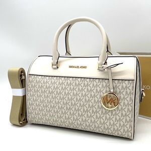 Michael Kors Medium Duffle Satchel Bag
